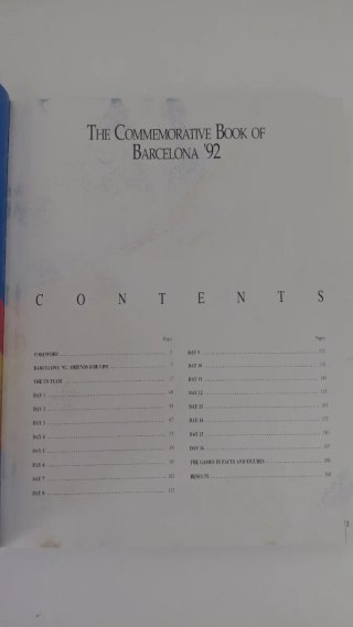 Libro olimpiada 1992 Barcelona