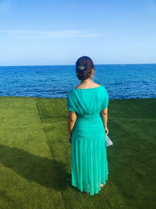 Vestido de fiesta invitada o eventos