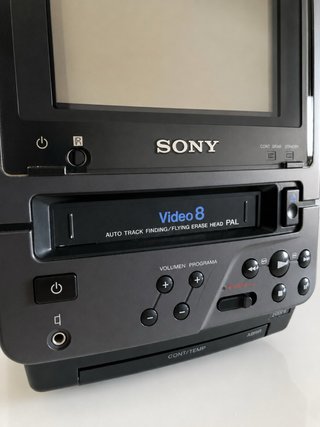 Sony Trinitron Video 8 EV-DT1 PAL