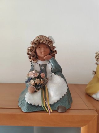 Muñecas decorativas de cerámica