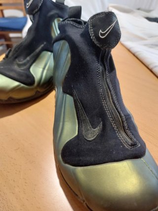 Nike Air Flightposite Oro Metálico 1999