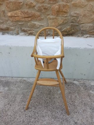 Trona de madera para bebé IKEA