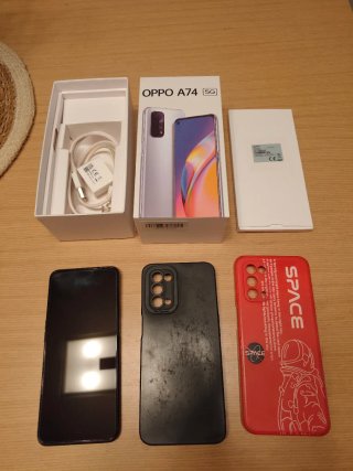 OPPO A74 5G negro