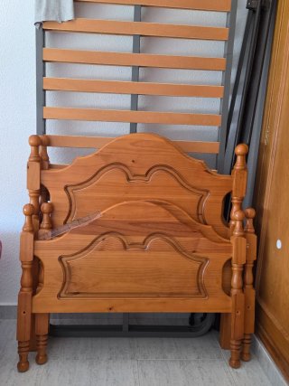 Cabeceros y pies de cama madera 90cm