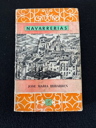 Libro Navarrerias. Autor: jose María Iribarren.