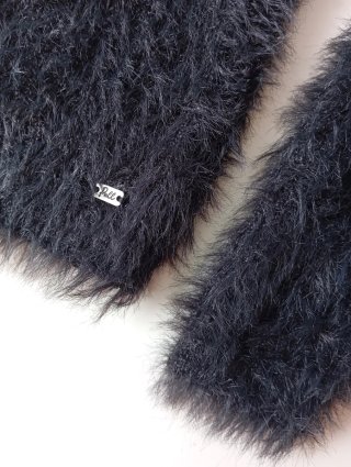 Jersey pelo negro talla S