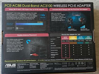 Adaptador PCI-E ASUS PCE-AC88 Dual-Band AC3100