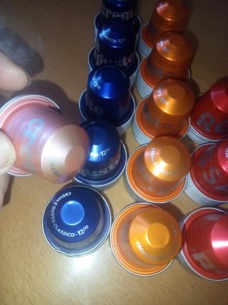 160 Cápsulas Nespresso Vacías