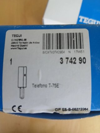 Telefonillos Tegui Blancos