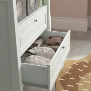 Cambiador Bebé Blanco Ikea