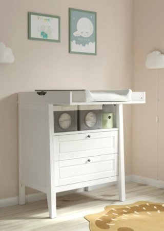 Cambiador Bebé Blanco Ikea