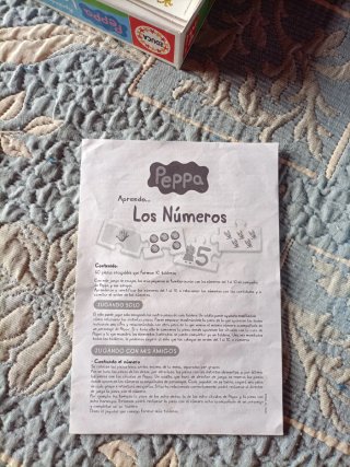 Juego Peppa Pig Los Números Educa