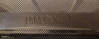 Maleta La Monza Carbon Negra Gris