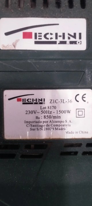 Martillo demoledor 1500W