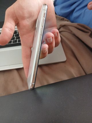 iPhone X Apple Plata