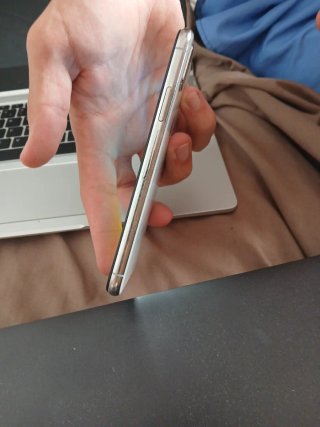 iPhone X Apple Plata
