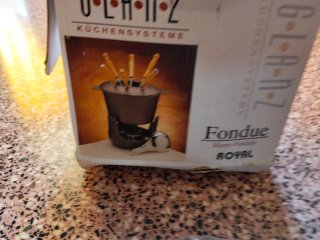 Set Fondue Glam Negro/