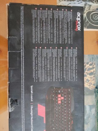 Pack Teclado y Ratón Gaming Aqprox appBAT