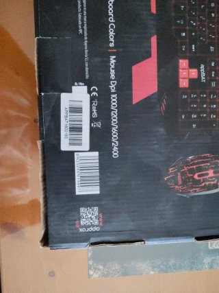 Pack Teclado y Ratón Gaming Aqprox appBAT