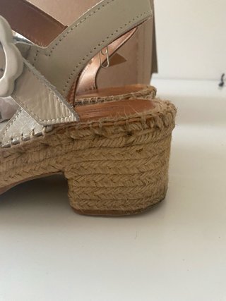 Sandalias esparto NAGUISA Beige