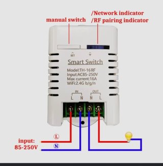 Interruptor Inteligente Mumubiz TH-16RF