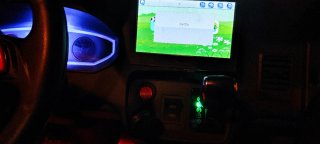 Coche eléctrico infantil rojo