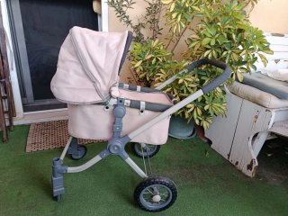 Carro de Juguete para bebe con Capota. 4-7 años.
