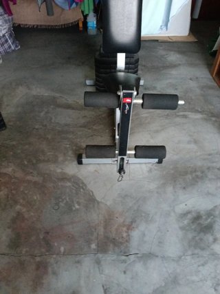 Máquina de musculación con polea