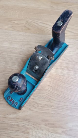 Cepillo carpintero antiguo URKO N 5B