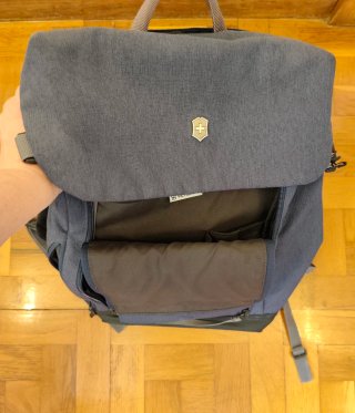 Mochila Victorinox Gris y Azul
