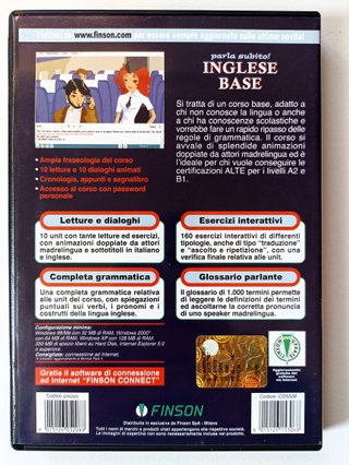 Inglese Base CD-ROM Finson Livello A2+B1