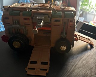 Tartarughe Ninja Veicolo Party Wagon Vintage