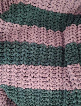 Jersey con capucha a rayas, Green Coast, talla L