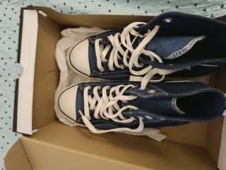 Converse Vaqueras Azul/Blanco Talla 42