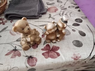 2 Figurine di orsetti