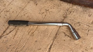 Llave de cruz para rueda de coche