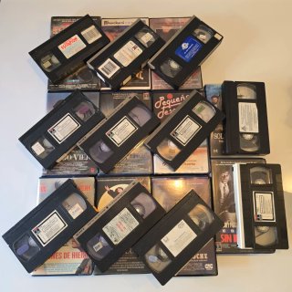 Lote VHS Primera Edición Videoclub