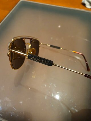 Gafas Aviador Unlimited Vintage Dorado Tortoise