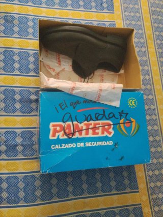 Zapatos Seguridad Panter Piel Talla 41