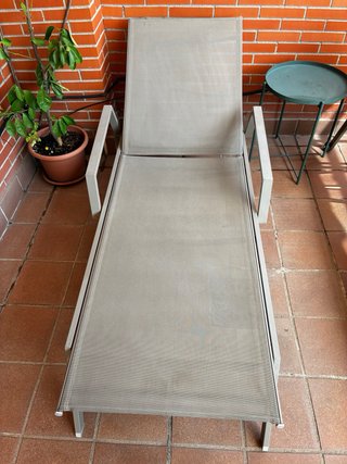 2 Tumbonas Reclinables Exterior