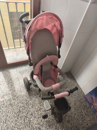 Carrito bici para niños, poco uso