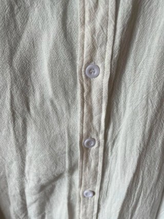 Camisa Ralph Lauren Lino Blanca Talla S