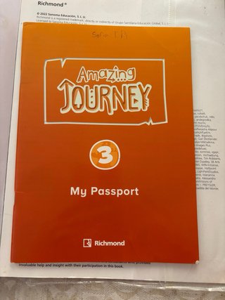 AMAZING JOURNEY 3 ACTIVITY PACK