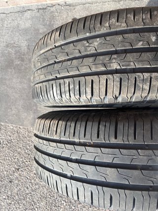 Llantas con cubiertas Continental 4x100 Opel