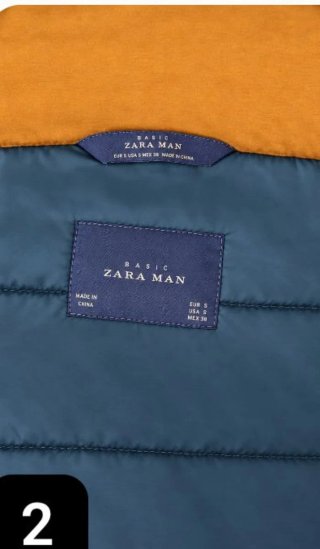 Abrigo Zara Talla S Marrón Capucha