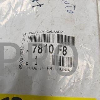MOLDURA CENTRAL PARACHOQUE DELANTERO PEUGEOT 607