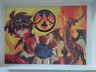 Puzzle Bakugan 2 Piezas Educa