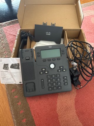 Teléfono Cisco CP-6851 Negro