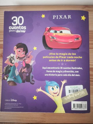 Pixar. 30 cuentos para ir a dormir