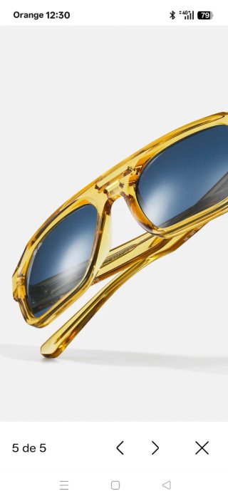 Gafas de sol Ray-Ban amarillas y azules
